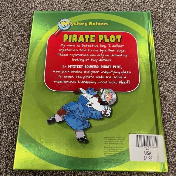 Mystery Solvers Pirate Plot Hardcover - Picture 3 of 3